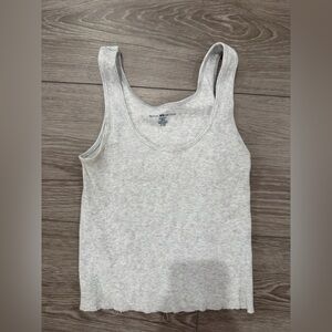 Brandy Melville Light Gray Tank Top